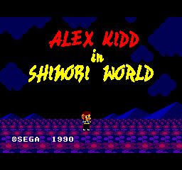 Alex Kidd in Shinobi World